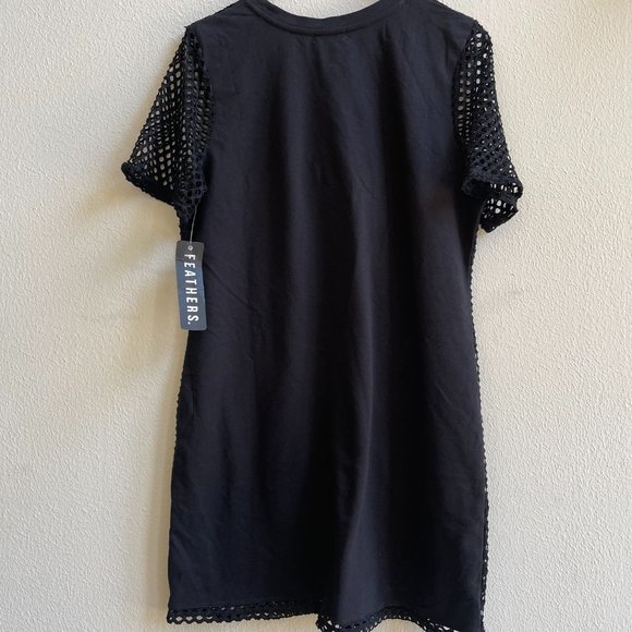 Feathers Juniors Dress - Picture 2 of 4